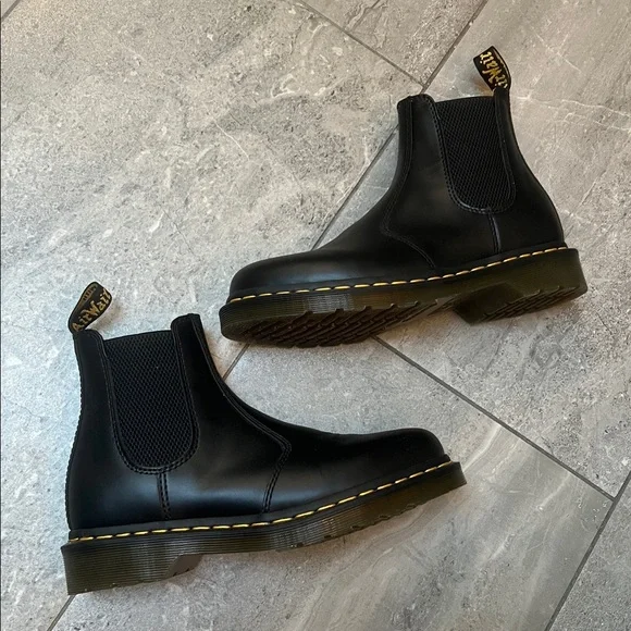 Dr. Martens 2976 Black Chelsea Boots - Picture 8 of 11
